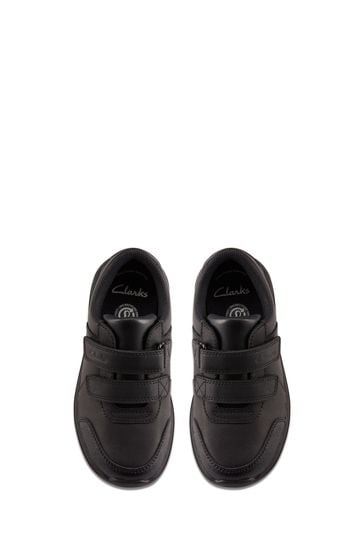 Buy Clarks Black Wide Fit G Leather Daze Step K Shoes from Next Cyprus