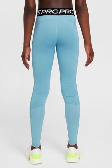 Buy Nike Turquoise Dri FIT High Waisted Pro Leggings from Next Poland