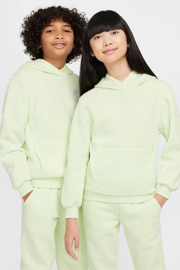 Nike hoodie neon green online