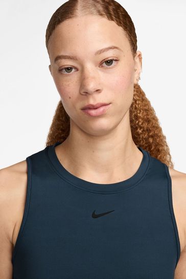 Navy blue nike tank top sales