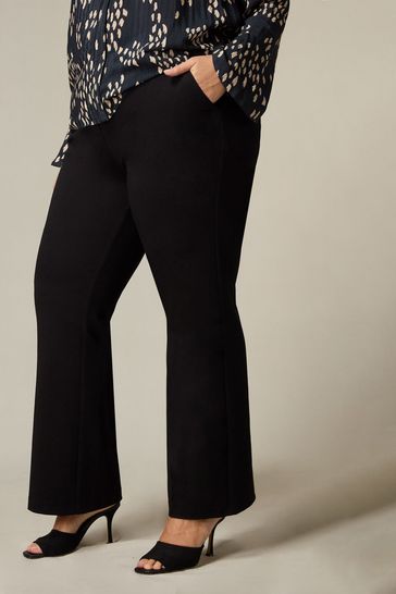 Live Unlimited Curve - Black Ponte Bootleg Trousers