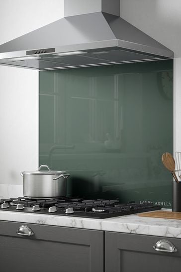 Laura Ashley Fern Glass Kitchen Splashback 90x75cm