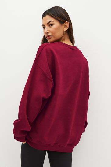 Buy Red Chamonix Graphic Sweatshirt from Next Singapore