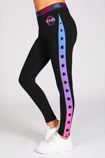 Buy Pineapple Black X The Next Step Star Panel Leggings from Next Netherlands