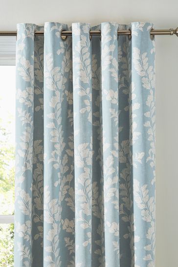 Seaspray Waxham Eyelet Lined Curtains