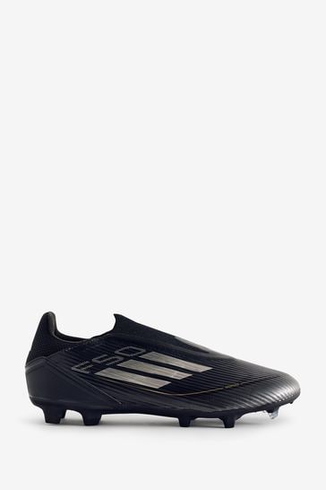 adidas Black/Gold F50 League Laceless Firm Multi Ground Boots