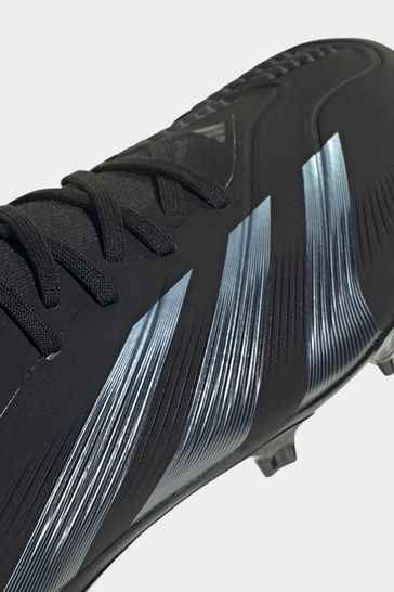 adidas Black chrome Football black Predator 24 Pro Firm Ground Boots