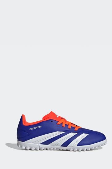 Buy adidas Blue White Kids Predator Club Turf Boots from Next Bahrain