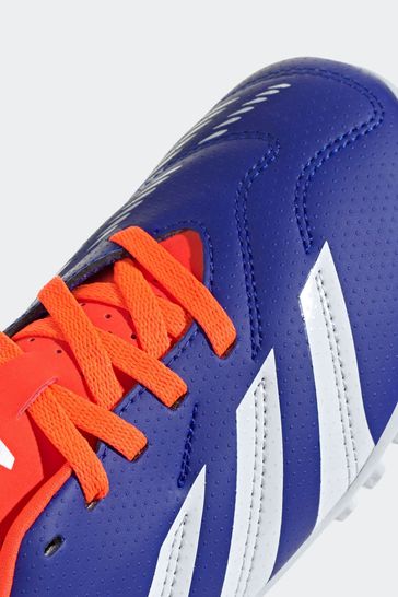 Buy adidas Blue White Kids Predator Club Turf Boots from Next Italy