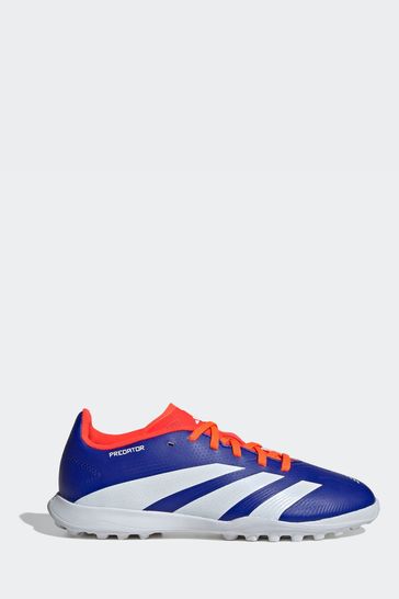 Buy adidas Blue White Kids Predator League Turf Boots from Next Bahrain