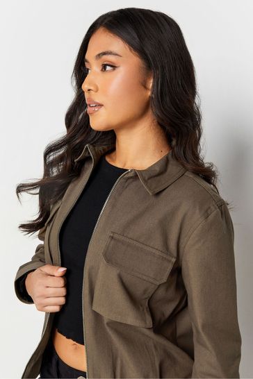 Utility bomber jacket womens hotsell