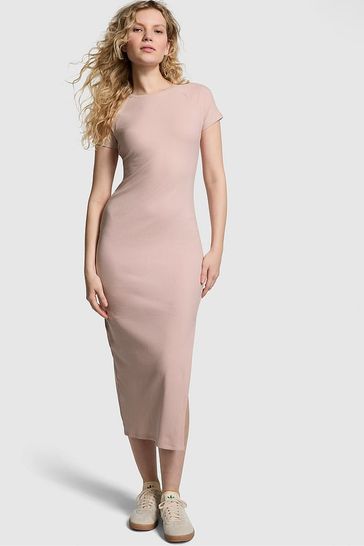 Buy Victoria s Secret PINK Short Sleeve Midi Dress from the Laura Ashley online shop