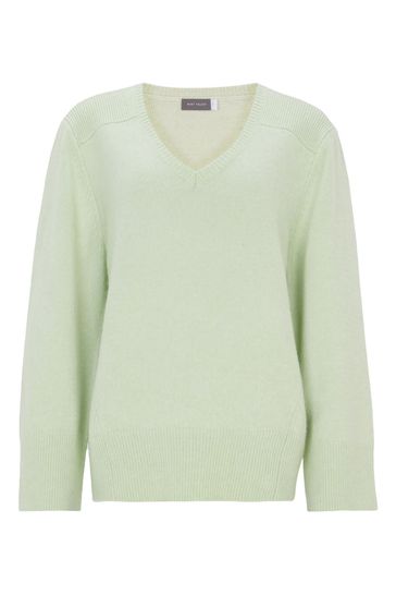 Buy Mint Velvet Green Knit Jumper from Next Hungary