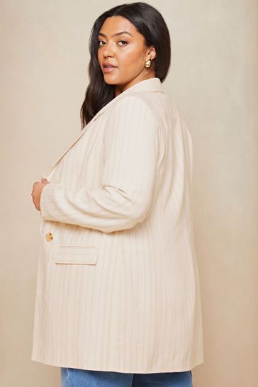 Next cream blazer online