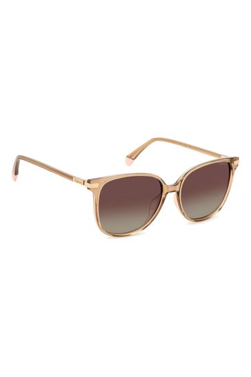 Polaroid Gold Tone 4170/G/S/X Square Sunglasses