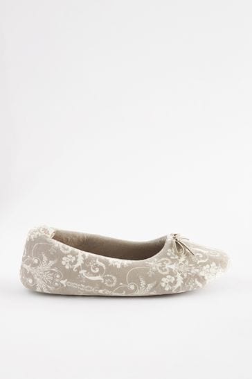 Buy Laura Ashley Ballet Slippers from Next Bahrain