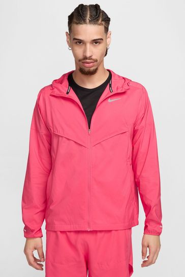 Light pink windbreaker nike best sale