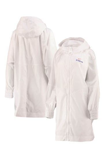 Nike white jacket deals