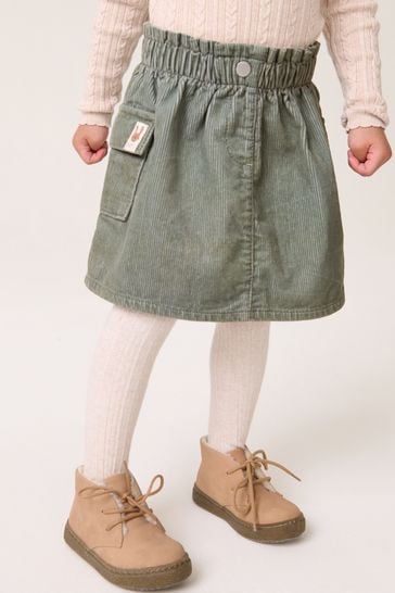 Buy Khaki Green 100 Cotton Co ord Skirt 3mths 7yrs from Next Bahrain