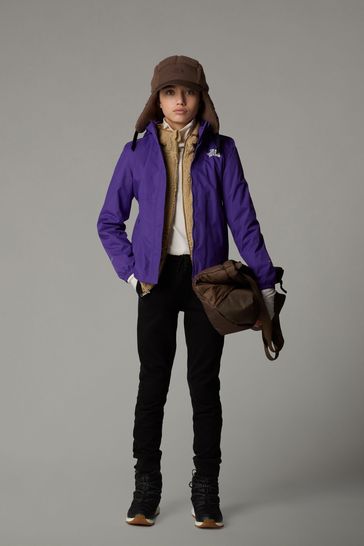 Girls rain jacket black clearance