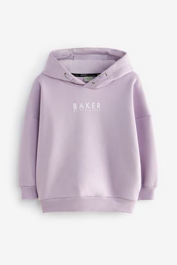 Buy Baker by Ted Baker Back Print Logo Hoodie from Next Kuwait