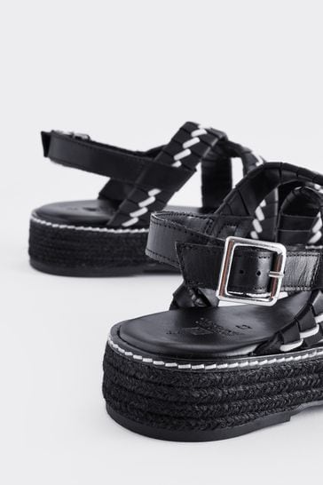 Espadrille flatform sandals deals