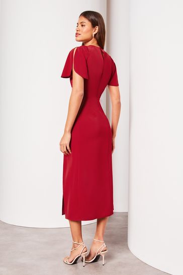 Red lipsy store dress