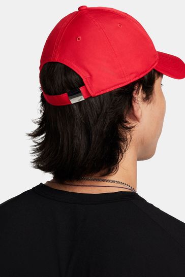 Nike metal swoosh cap red cheap