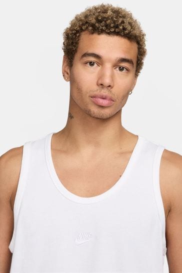 Buy Nike Sportswear Premium Essentials 100 Cotton Vest from the Laura Ashley online shop