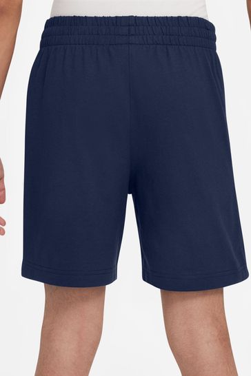 Buy Nike Midnight Navy 100 Cotton Sportswear Club Shorts from Next Denmark
