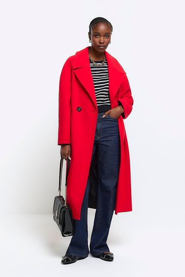 Buy River Island Black Stripe Cropped Sweatshirt from Next Bahrain