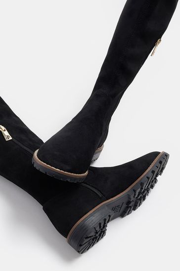 River island girls knee high boots online