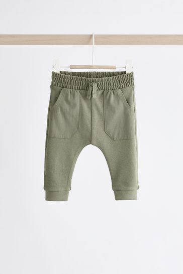 Buy Khaki Green Baby Top And Joggers Set from Next Bahrain