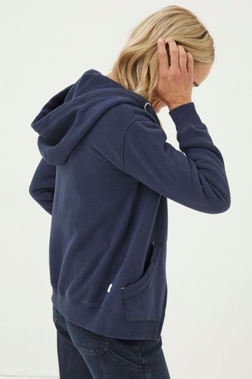 Buy FatFace Blue Amy Zip Through Hoodie from Next Canada