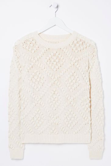 Buy FatFace Brittany Bobble Jumper from Next Bahrain