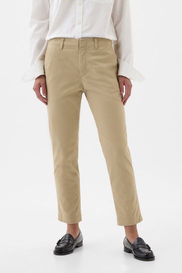 Gap high rise chinos best sale