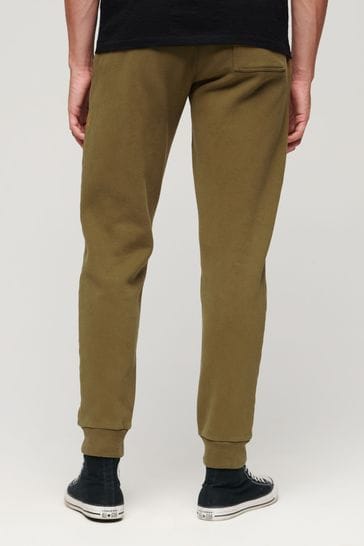 Superdry Green Classic Vintage Logo Heritage Joggers