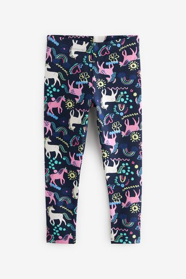 Next girls navy leggings on sale