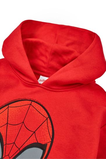 Buy Vanilla Underground Red Boys Spider Man Hoodie from Next Bahrain