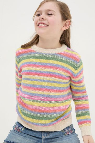 Fat face striped jumper discount