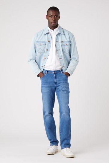 Light blue wrangler jeans top