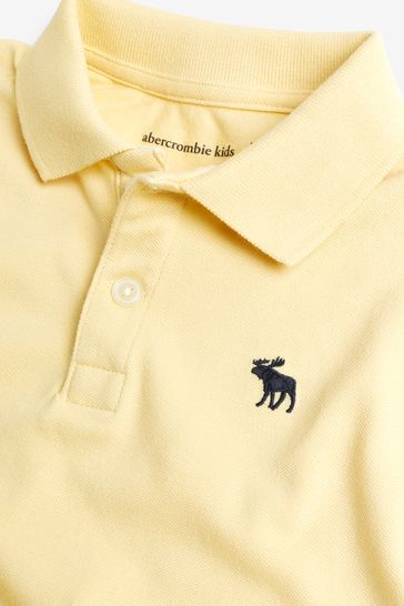 Buy Abercrombie Fitch Yellow Pique Polo Shirt from Next Ireland