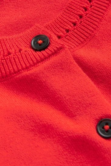 Boden red on sale cardigan