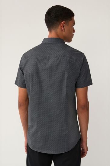 Armani short sleeve shirt top