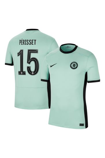 Nike Green Perisset - 15 Chelsea FC Stadium 23/24 Third Football Shirt Womens