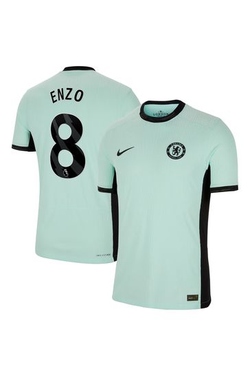 Nike Green Chelsea Third Vapor Match Shirt 2023-24 - Enzo 8