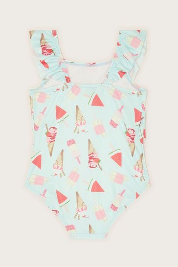 Monsoon Baby Blue Ice Cream Swimsuit