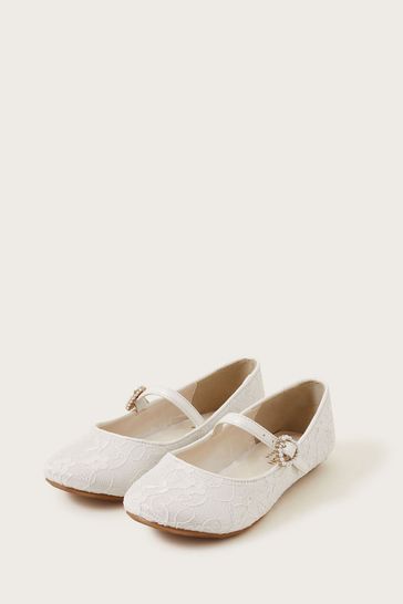 Pretty Lacey Ballerina Flats