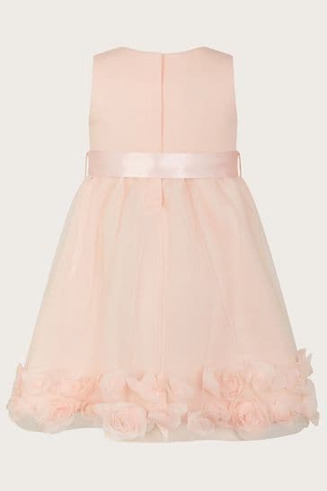 Buy Monsoon Pink Baby Scuba Blossom Dress from Next United Arab Emirates