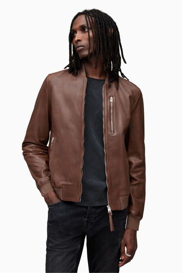 Kemble suede hotsell bomber